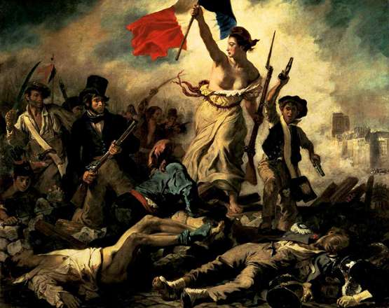 Delacroix - La liberté guidant le peuple